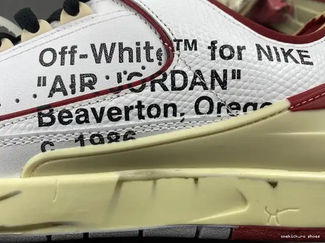 Rep Jordan Retro Low Red DJ4375-106 SP 2 Off-White White 0327